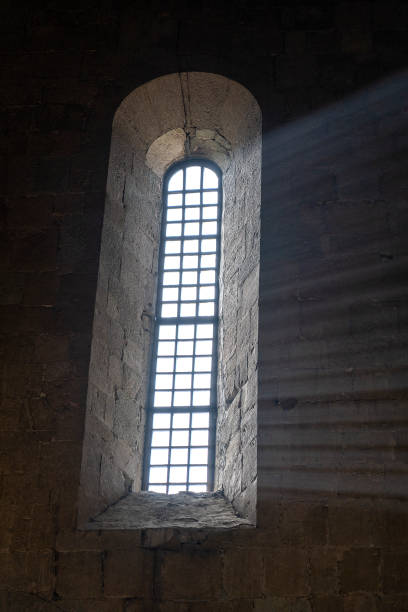 istock Beam of light in the orthodox cathedral 1157065639