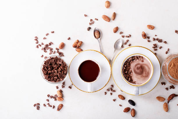 istock Homemade hot chocolate drink 1157067005