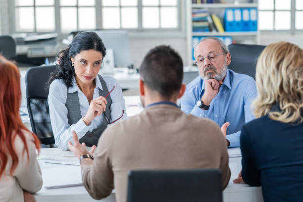 istock Colleagues in business meeting 1157067245