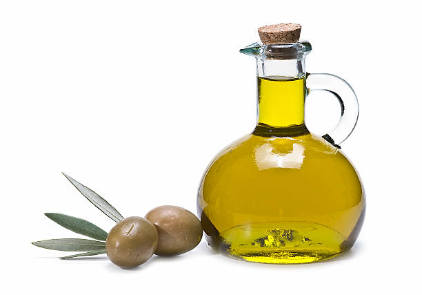 Fresh olive oil. stock photo