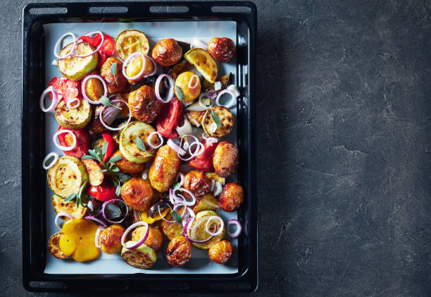 istock freshly roasted hot vegetables 1157087288