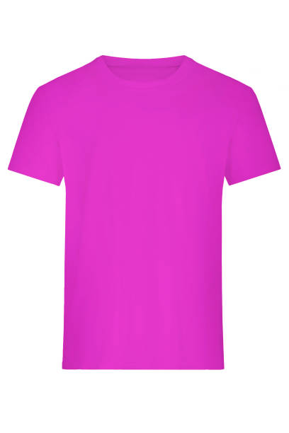istock Blank purple t-shirt, front view 1157098100