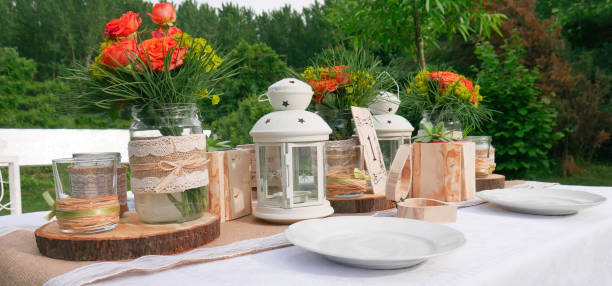 istock Details of a rustic table decoration 1157098928