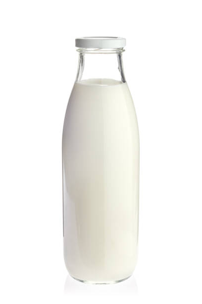 istock Bottle of fresh organic milk. 1157104961