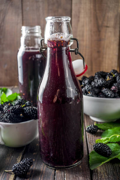 istock Mulberry Shrub, Juice or liqueur 1157108340