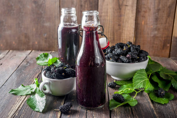 istock Mulberry Shrub, Juice or liqueur 1157108380