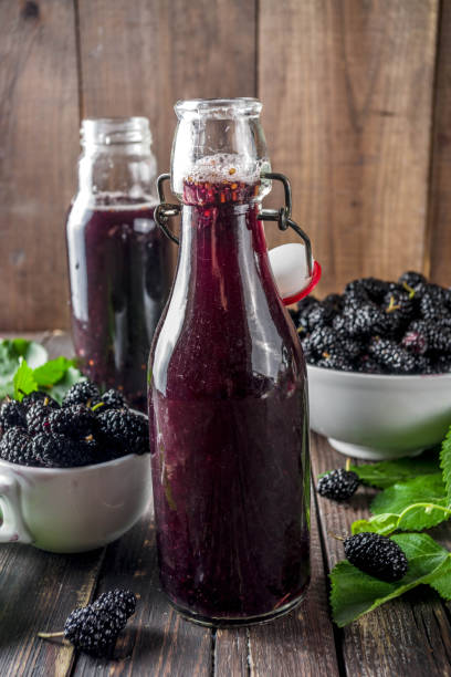 istock Mulberry Shrub, Juice or liqueur 1157108385
