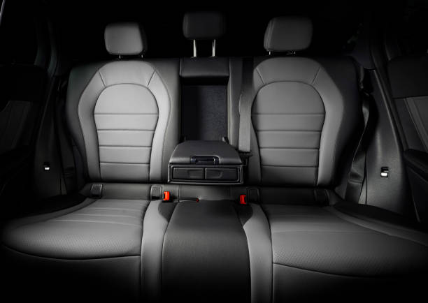 istock Modern sport car  red leather interior 1157121879