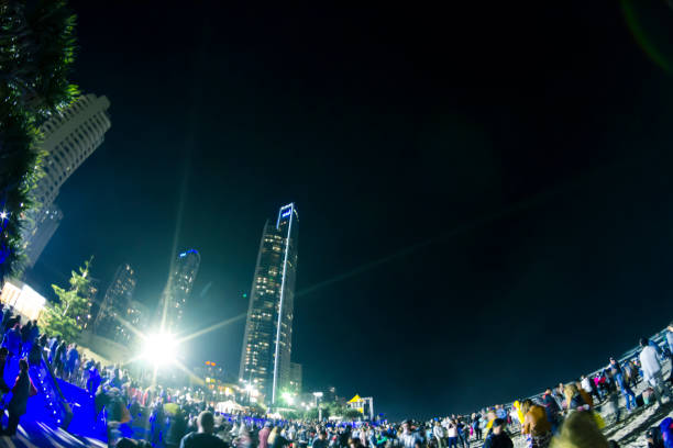 istock Fireworks at Surfers Paradise, Gold Coast, Australia 1157121986