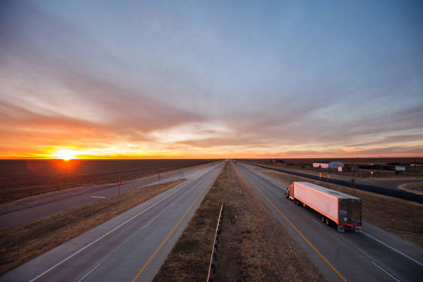 istock Trucks on the open road 1157122986