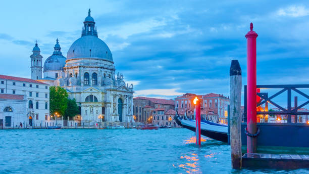 istock Grand Canal in Venice at twilight 1157124110