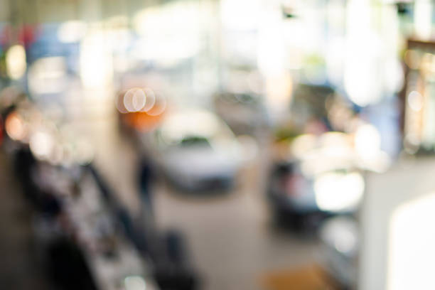 istock Blurred abstract dealership store 1157124510