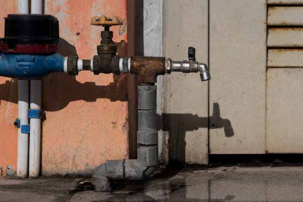 istock water comes out of the tap 1157124517
