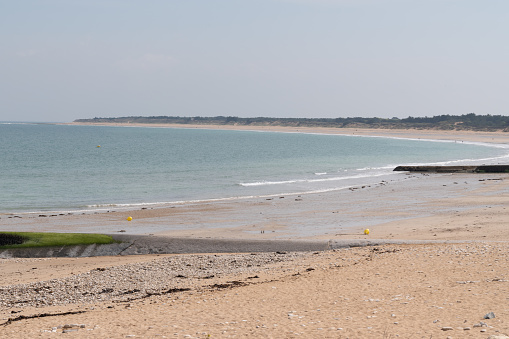beach on the Atlantic Ocean on Ile de Ré in France