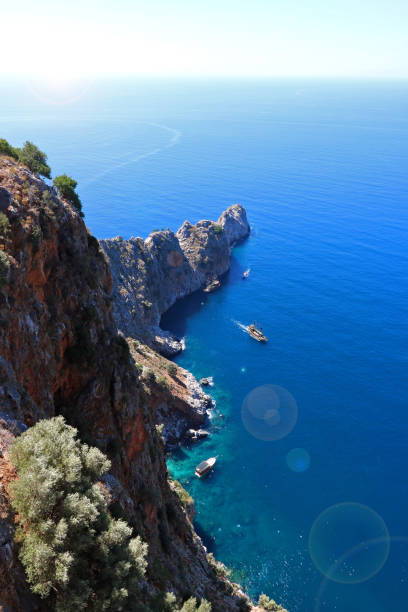 istock Amazing beaches view from Alanya Castle in Antalya, Turkey. 1157143742
