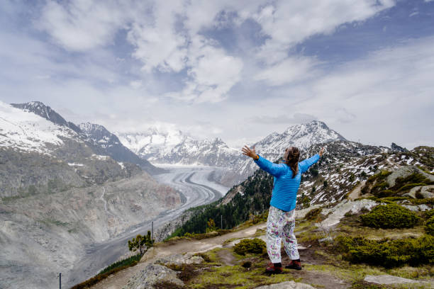 istock Mature Man Hiking the Swiss Mountains 1157145096