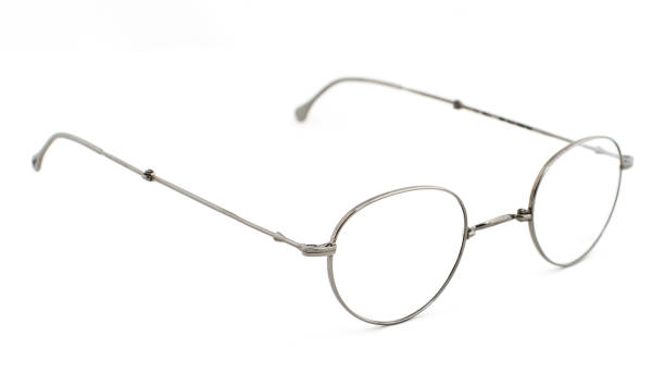 istock Eye glasses isolated on white background 1157157313