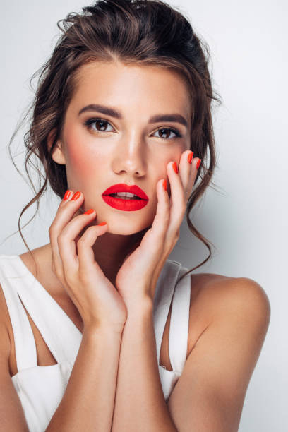 istock Beautiful woman with make-up 1157172635