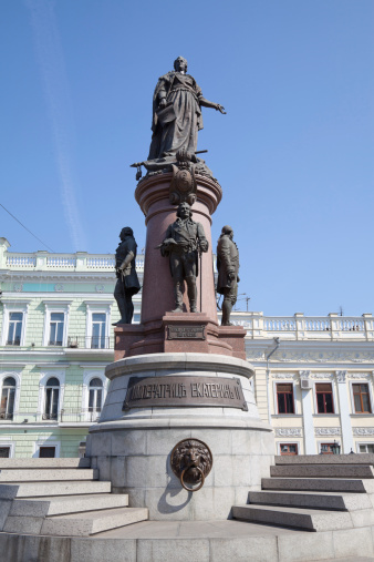 statue of Catherine the Great, Odessa - Ukraine