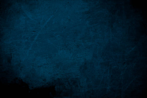 istock Dark blue ripped wall, grungy background or texture 1157181197
