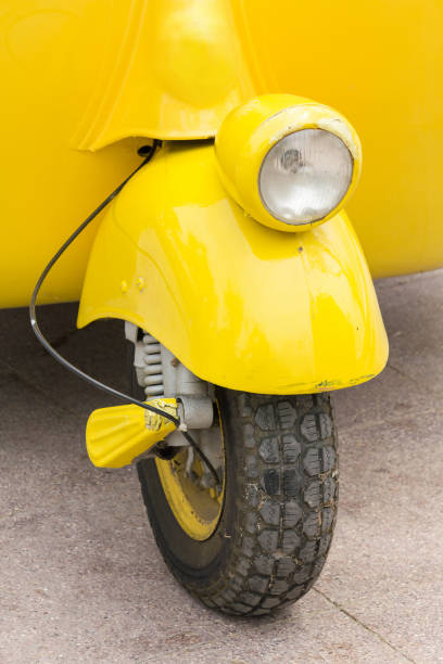 istock Lights in front of a vintage car 1157185871