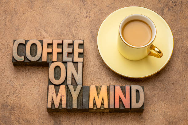 istock coffee on my mind word abstract in wood type 1157194761