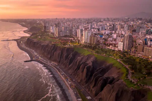 Photo of Aerial Lima views of Lima, Peru