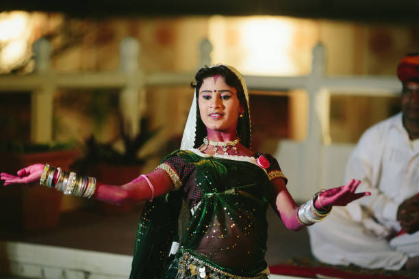 istock Rajasthani folk music group 1157198544