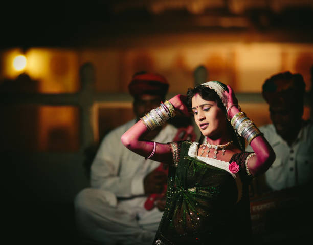istock Rajasthani traditional girl dancing 1157198969