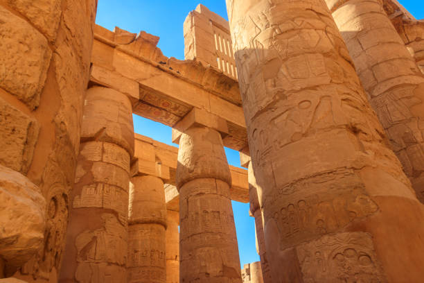 istock Great Hypostyle Hall in Karnak temple complex in Luxor, Egypt 1157204879