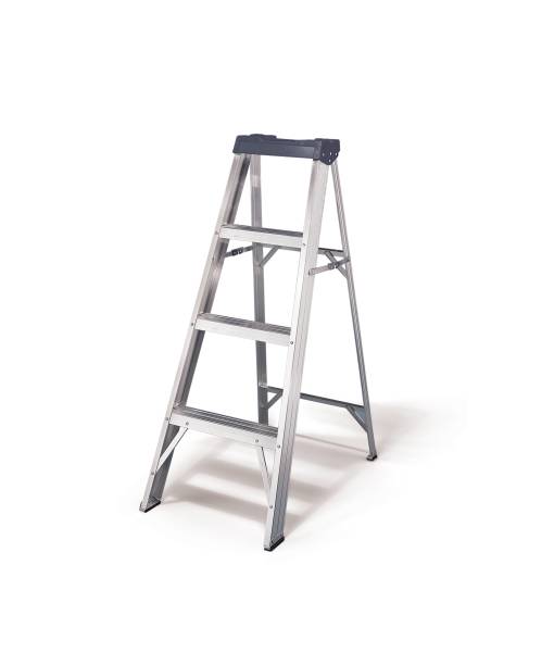 istock metal ladder on a white background 1157212349