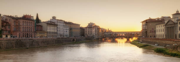 istock Ponte Vecchio of Florence at sunset 1157222016