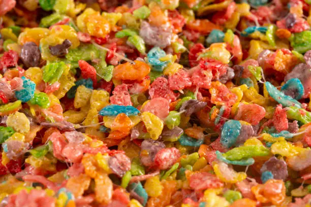 Photo of Fruity Cereal Marshmallow Treat Bars