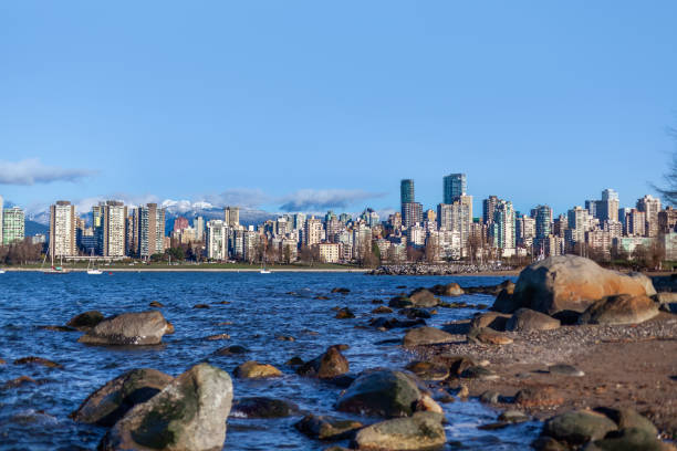 istock Downtown Vancouver view from Kitsilano beach 1157223969