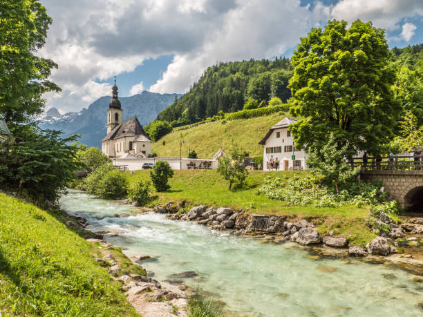 istock Parish church St. Sebastian in Ramsau in Germany 1157232321