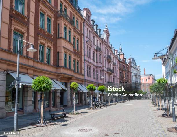 Old Town Of Rosenheim In Bavaria Stock Photo - Download Image Now - Rosenheim, City, Old Town