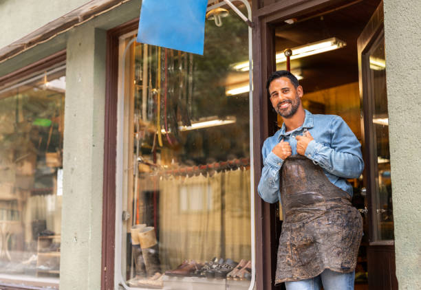 istock Small business owner at his workshop 1157239263