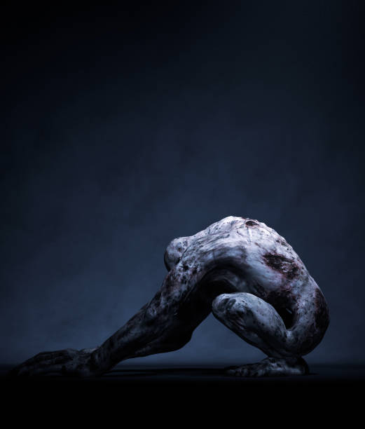 istock 3d rendering of a Monster in the dark 1157249764