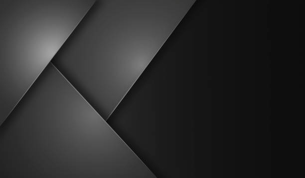 istock Gray turquoise and blackbackground overlap layer on dark space for background design 1157251733