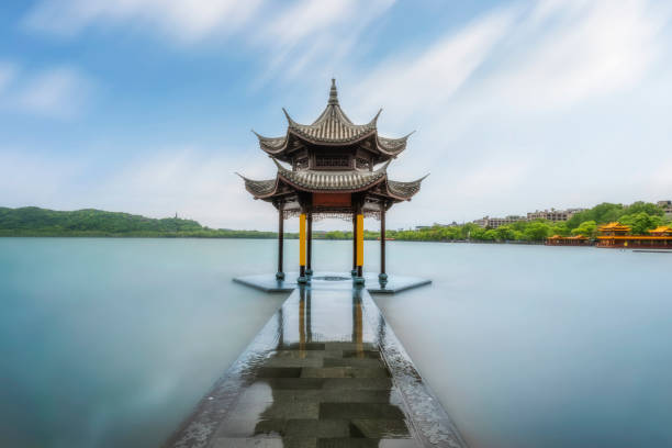 istock Hangzhou West Lake Pavilion 1157256469