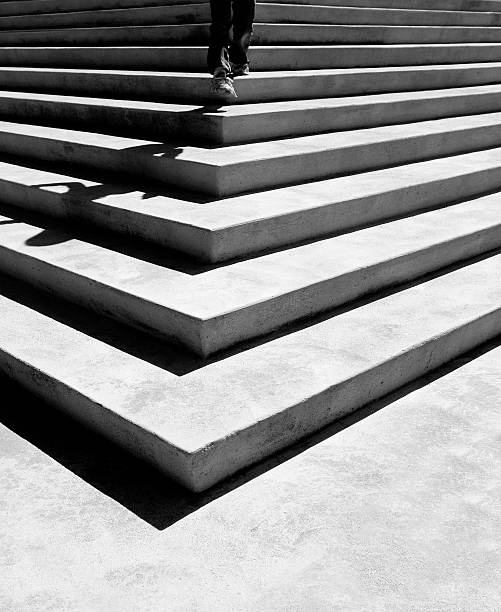 istock Person Walking Up Stairs 115725945