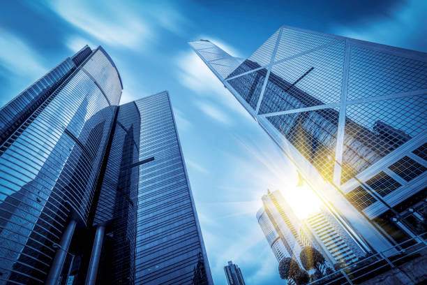 istock Modern skyscrapers in Hong Kong 1157260531