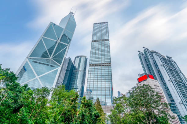istock Hong Kong City Skyline and Architectural Landscape 1157261076