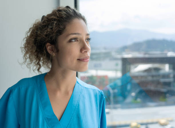 istock Thoughtful doctor working at the hospital 1157264070