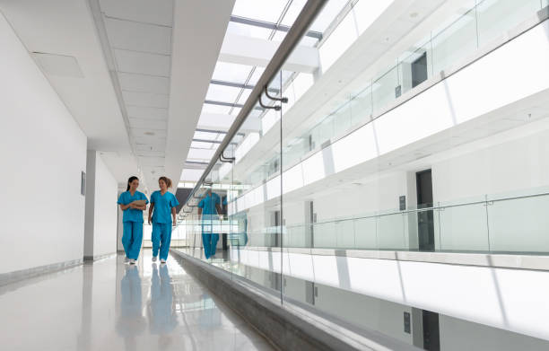 istock Nurses talking at the hospital 1157264075