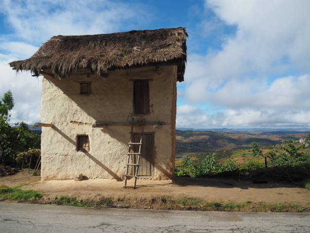 istock Traditional Malagasy house 1157265107