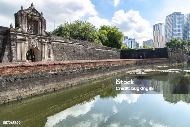 Fort Santiago Gate At Intramuros Manila Philippines June 92019 Stock Photo - Download Image Now