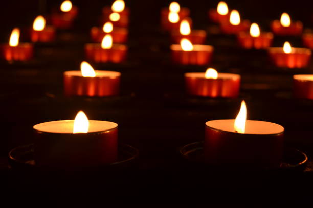 istock Votive Candles Close-up 1157265818
