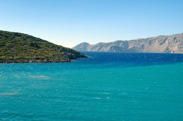 Exit the Bay of Islands in the Aegean sea, Greece.