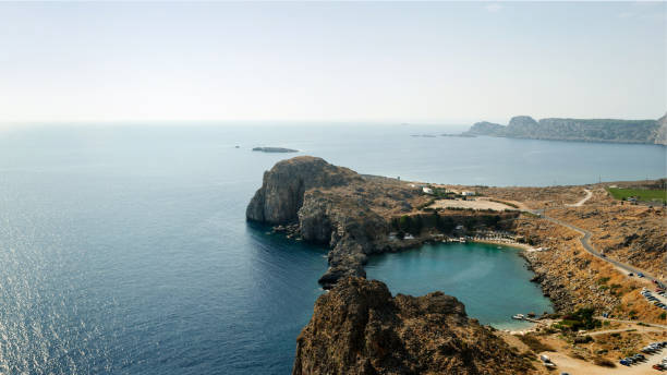 istock St. Paul's Bay and the Mediterranean sea, Greece. 1157270790